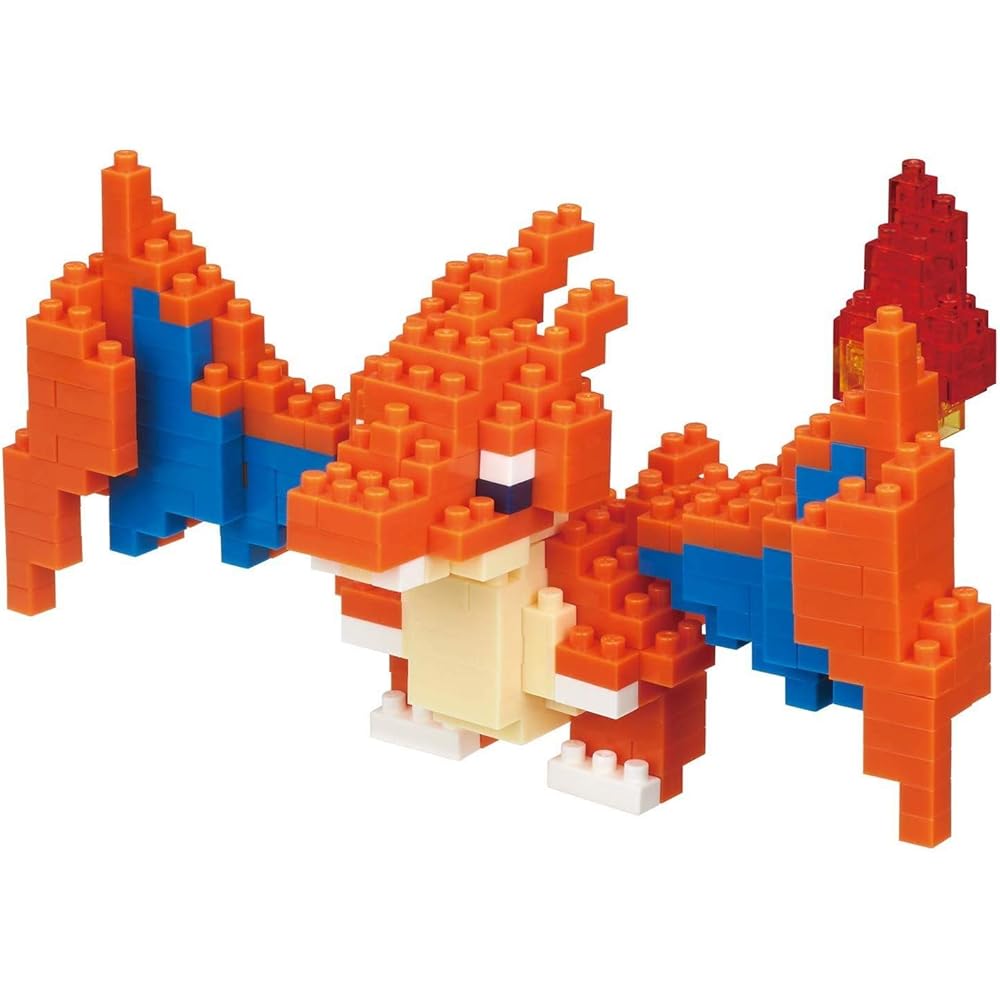 Kawada Nano Block Pokmon Mega Charizard Y Building Set 400 Pieces
