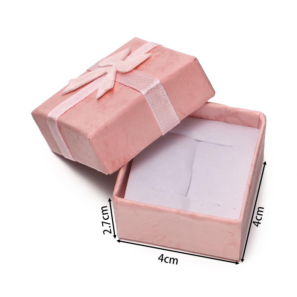 1pc High Quality Paper Ring Necklace Square Box Jewelry Necklace Earrings Rectangular Package Gift Box
