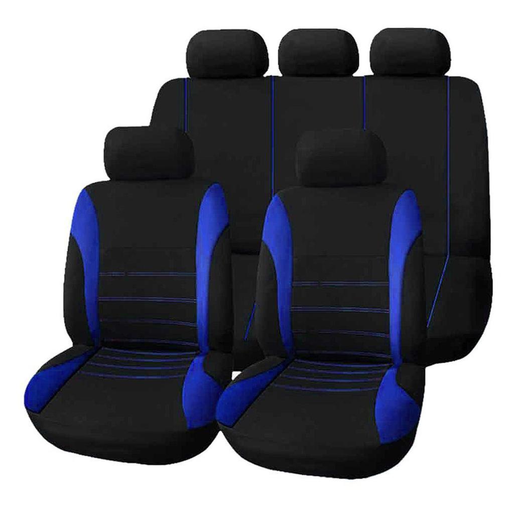 Car for Seat Cover Breathable Cotton Fabric Auto Cushion Mat Protector Universal
