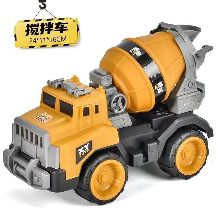 Classic Kids Simulation Inertia Engineering Car Toy Excavator Model Tractor Toy Dump Truck Model Car Toys For Children Gift