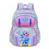 Sac à dos scolaire rigide 3D pour enfants avec lumière LED Design de dessin animé Léger Ergonomique Sac à bandoulière Élèves du primaire