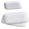Utuo Gold Rim Ceramic Towel & Soap Dish Set