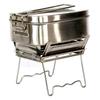 05-Stil Edelstahl Campinggeschirr Set