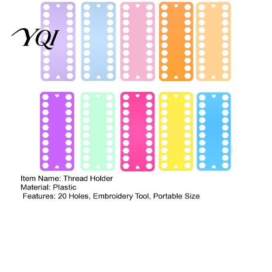 Plastic Thread Winding Board 10Pcs Board, 10 Colors Embroidery Floss Organizer, Cross Bobbins Stitch Holder Bobbin for DIY Sewing Colorful Organizer