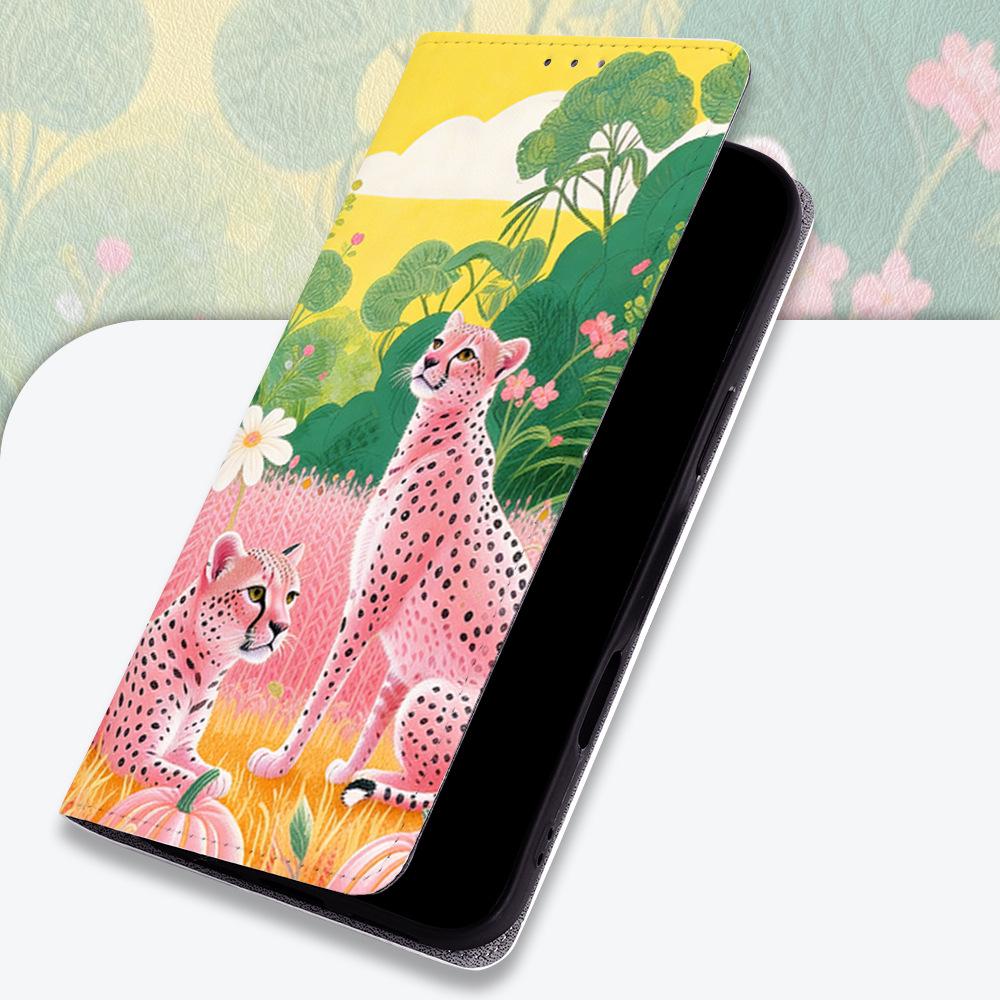 Maßgeschneiderte Leder-Klapphülle für OPPO A6, A5i Pro, A3X, A40 Mobiltelefone