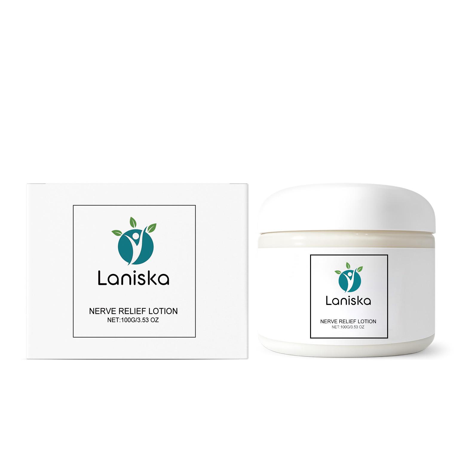 Laniska Body Moisturizing Cream Clear toning feeling moisturizing skin care cream