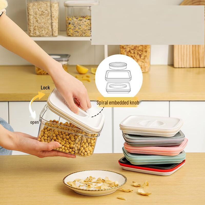 Wutuo Stackable Food Storage Containers with Spoon