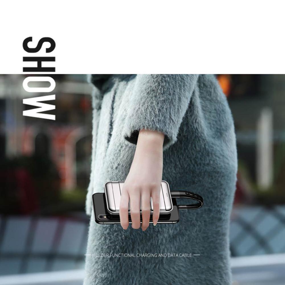 USAMS SJ198 3 in 1 Touch Pen Phone Holder Stylus 0.5 Ft Portable Short USB Cable and Data Sync Compatible for iPhone Silver USAMS SJ198 3 in 1 Touch Pen Phone Holder Stylus 0.5 Ft Portable Short USB Cable and Data Sync Compatible for iPhone Silver