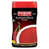 Pushp Brand Kashmiri Red Chilli Powder 500g Jar Natural Spice For Authentic Indian Cooking And Vibrant Dish Coloration