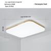 Nordic Ultra-Thin LED Ceiling Lamp - Modern Solid Wood Design for Bedroom, Living Room, Corridor, or Porch.
