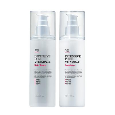Vivas Intensive Pure Vitamin C Skin Toner + Emulsion Set, 1 Set