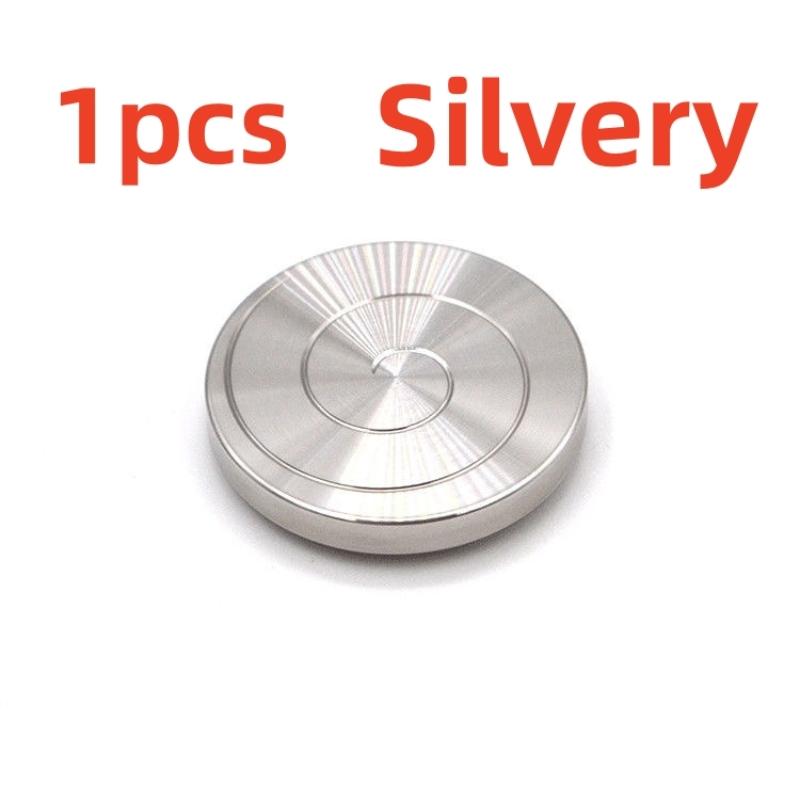 Desktop Coin Top Transfer Lucky Top Fun Pocket Toy Stainless Steel Top Portable Stress Relieving Toy for Adults and Children