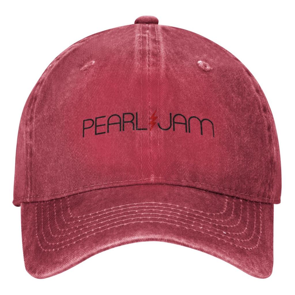 2026 Alive Pearls Jams Washed Baseball Cap American Rock Band Fashion Trucker Hat Summer Unisex Men Outdoor Sun Baseball Caps