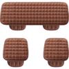 Universal Non-Slip Winter Car Seat Cushion, Tie-Free, 3-Piece Set, No Backrest