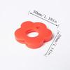 10Pcs Elastic Key ID Covers, Colorful Flower Shape, Gift for Sister & Friend, Valentine's Present