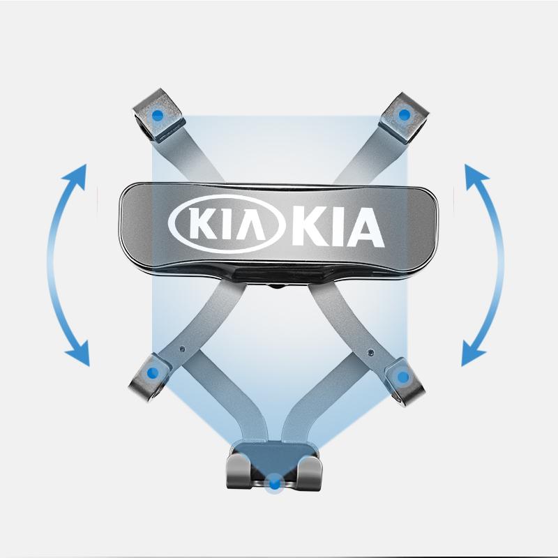 ACO1 Car Phone Holder 360 Rotation Gravity Auto Grip Bracket For Kia Morning Picanto Rio Stonic Sportage Ceed Optima Forte 5 3 4 K7 K