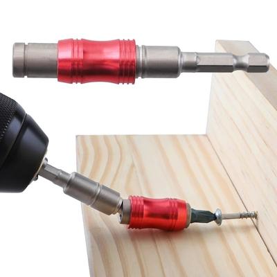 1/4'' Magnetic Screwdriver Bit Anti-Slip Hex Shank Screw Driver Rod 20 Degree Screwdriver Bit Holder for Power Drill