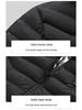Men's Dual-Control USB Heated Cotton Coat with Nine-Zone Electric Heating