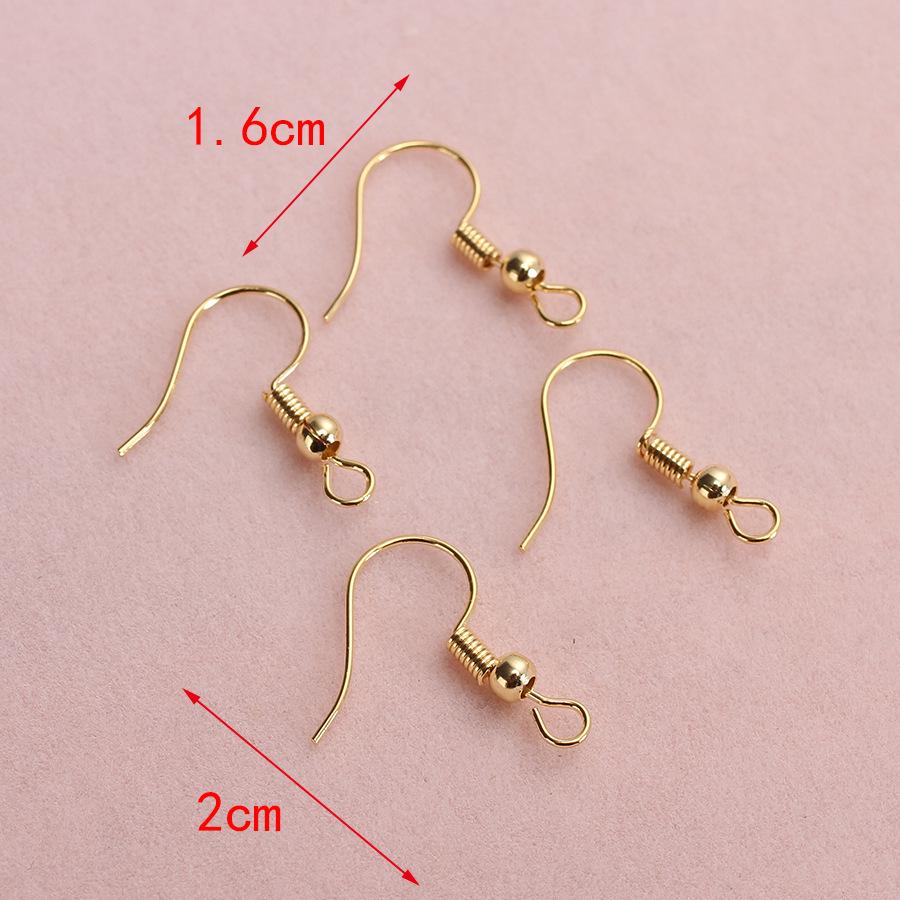 

Медные заушники из 18-каратного золота для сережек своими руками - Аксессуары для украшений ручной работы