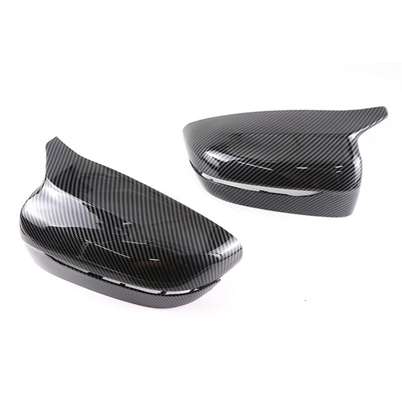Carbon Fiber Exterior Side Rearview Mirror Cover Trim For BMW 3 4 5 7 8-Series G20 G21 G28 G11 G12 G14 G15 G16 G30 G31 G38 G22
