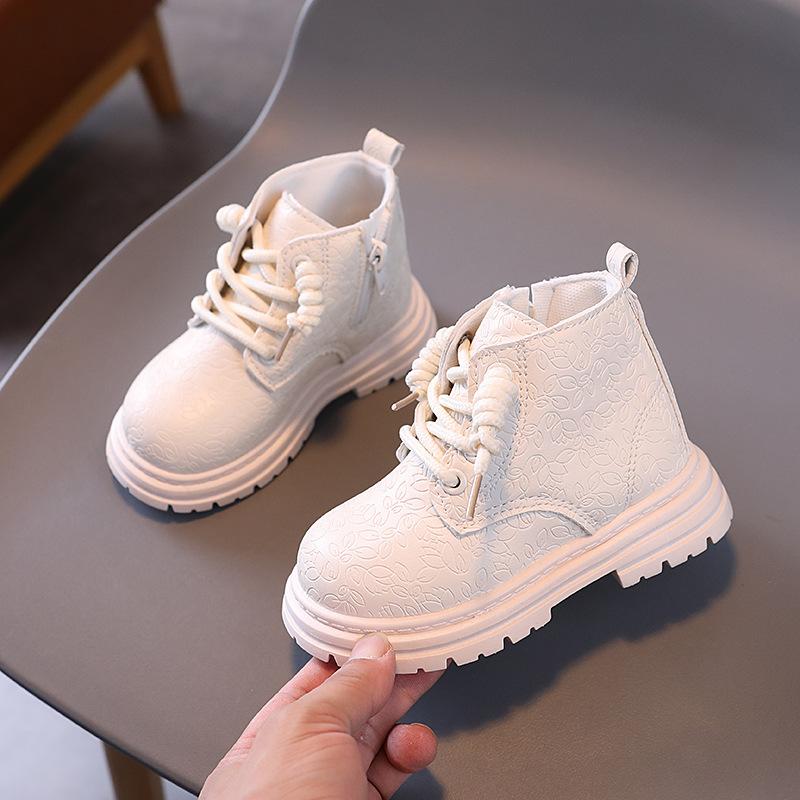 Kids Shoes Boots for Girl Thick Bottom Toddlers Ankle Boots Fashion Spring Autumn Children's Causal Boots Versatile Non-slip