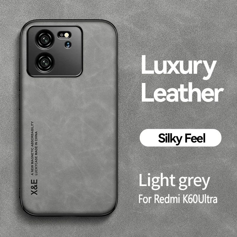 Magnetic Suede Leather Case For Xiaomi 13T Pro Xiaomi13T Pro 14T Pro 14TPro 5G Shockproof Matte Silicone Soft Case Cover