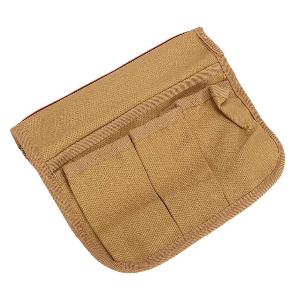 Chair Armrest Bag Large Capacity Waterproof Beach Chair Hanging Storage Pouch for Outdoor Camping Picnic