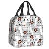 Custom Manga Mafalda Quino Cartoon Thermal Insulated Lunch Bag Women Portable Lunch Container Camping Travel Storage Food Box