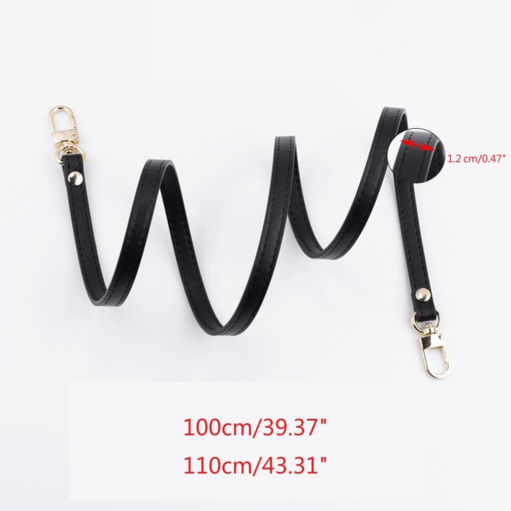 100/110cm Popruh na tašku přes rameno Popruh na crossbody tašku Náhradní DIY Dámská peněženka Ručně vyráběné doplňky k taškám pro ženy dívku