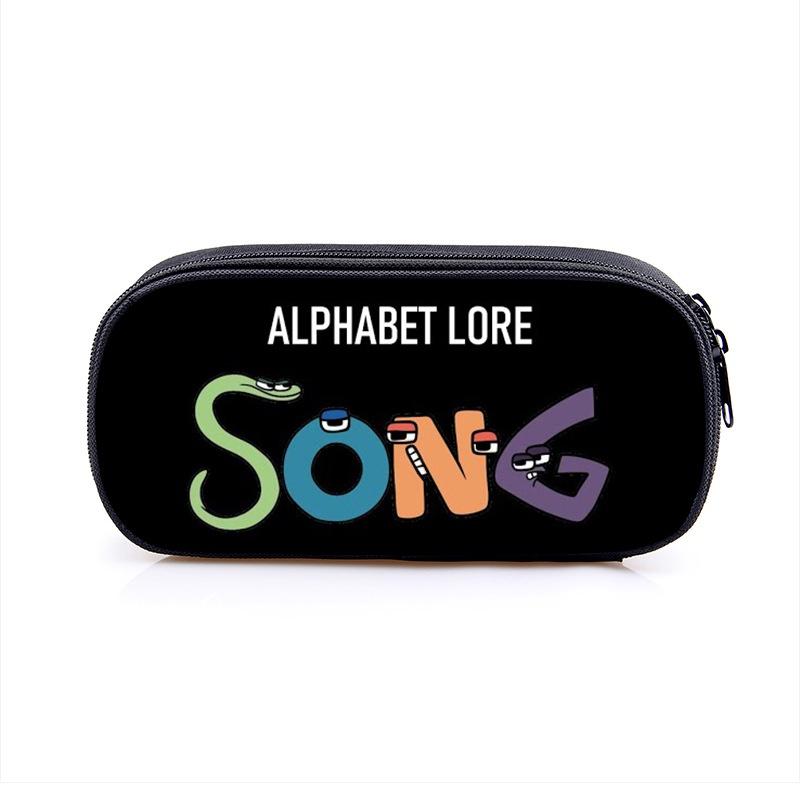 Alphabet Lore Pencil Case Large Capacity Pouch Bag For Students Gift