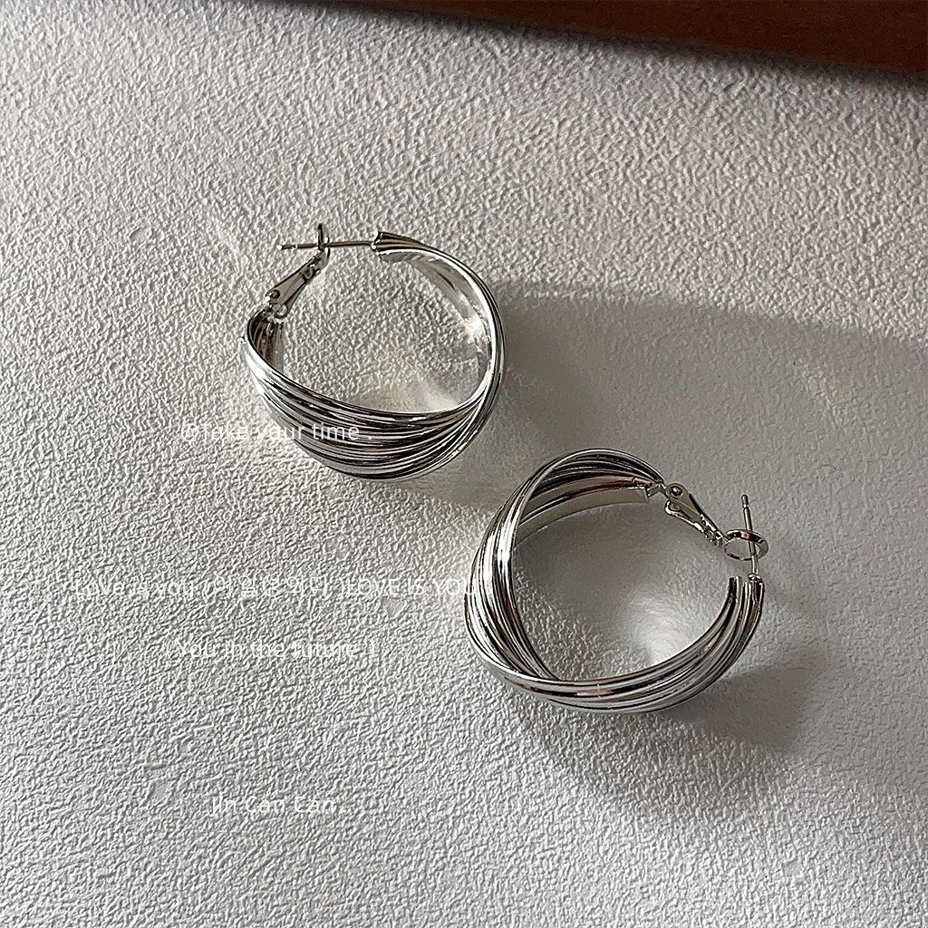 Персонализированный Сладкий и Крутой Ветер~ Круглые Геометрические Серьги-Гвоздики, Серьги, Серьги