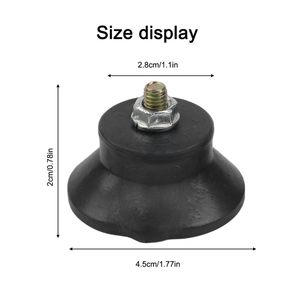 Foot Pad Air Compressor 4Pcs/Set Accessories Black Components