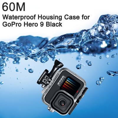 Carcasă Impermeabilă 60M Pentru GoPro Hero 12 11 10 9 Black Husă Protectoare Subacvatică Pentru Scufundări Pentru Go Pro 9 10 GoPro9 Accesorii