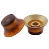 Musiclily Top Hat Knobs, Metric, for LP Les Paul Electric Guitars, Amber (Pack of 4)