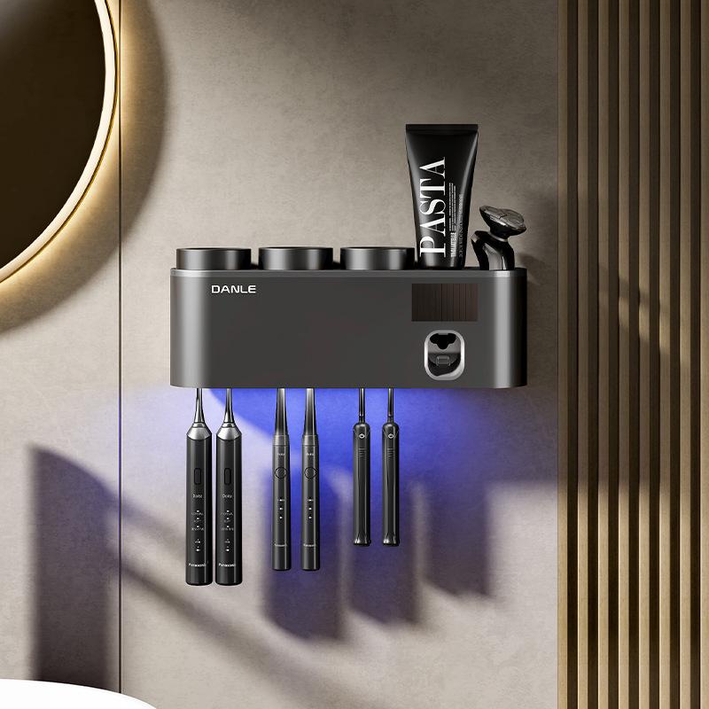 Philips Plug-Free UV Smart Toothbrush Sterilizer & Wall-Mounted Electric Holder