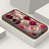 Oil Painting Rose Flowers Pattern Case For Samsung Galaxy S26 Ultra S25 Edge S24 Plus S23 S22 S21 FE A15 A35 A55 A16 A26 A36 A56 A17 A37 A57 5G Cover
