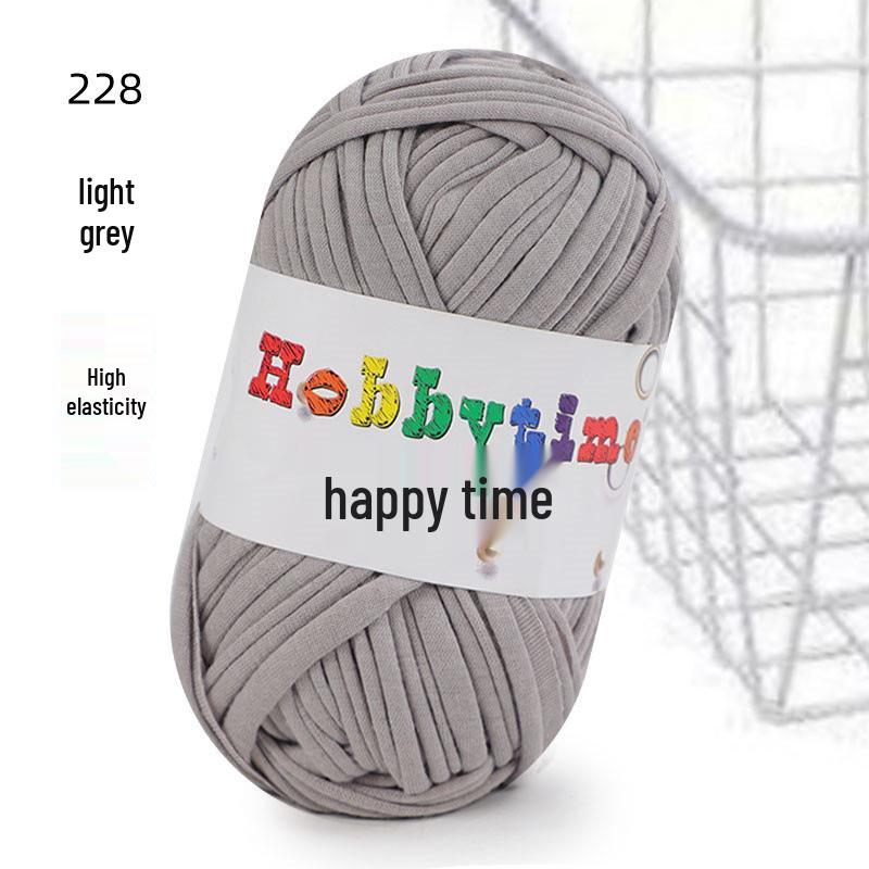 Cloth Strip Yarn DIY Crochet Kit: Handmade Bag, Knitting Material for Cushions, Carpets, and Dolls