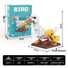 Educational Flying Birds Micro-Block Set: Owl, Ostrich, Swan Toy Gift