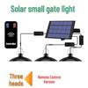 Solar LED Outdoor Pendant Lights - Energy-Saving, Waterproof, One-to-Four Decorative Garden Lights for Patio