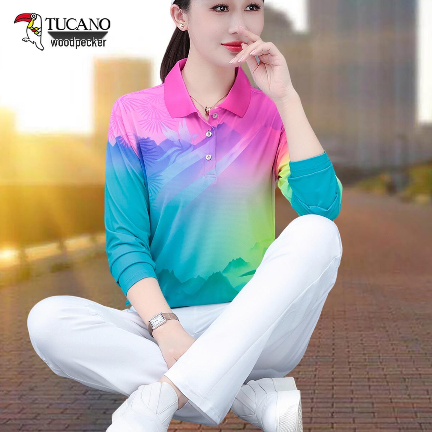 

Woodpecker Women s Quick-Dry Long-Sleeve Sports Set 2025 - Spring & Autumn Gym, Dance & Walking Two-Piece. XL [110-125 lbs]