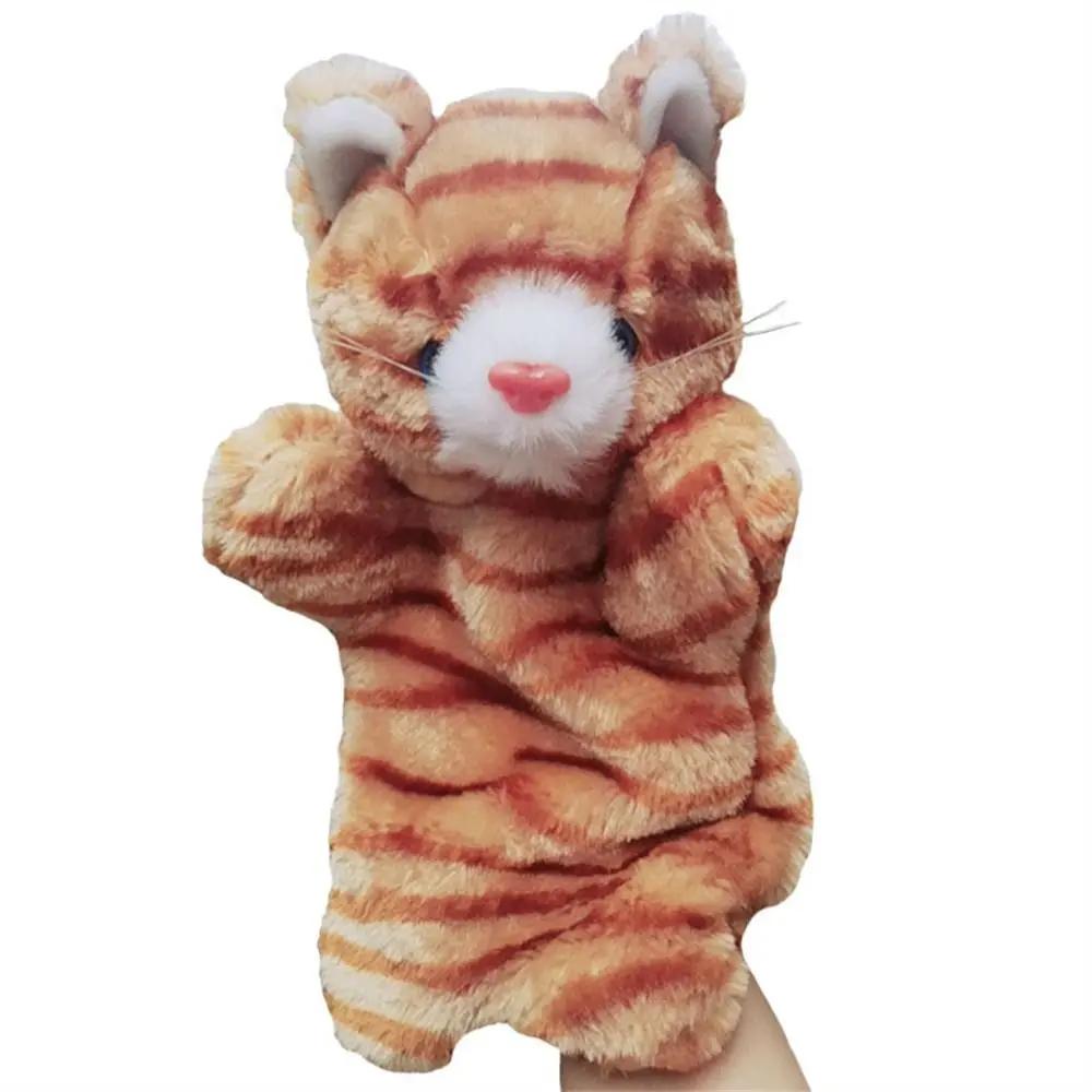 Telling Story Kids Gift Panda Cat Dolls Koala Rabbit Cartoon Plush Toys Plush Hand Doll Children Puppets Animal Hand Puppet