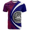 3D Printed Samoan Flag T-Shirt For Men New In Summer Short Sleeves Polynesian Tshirts Clothes Men's Oversized Tee Shirts