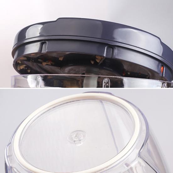 Garlic Peeler Manual Food Chopper with Sharp 420 Stainless Steel Blades Onions Vegetables Fruits Nuts Herbs Garlic Masher