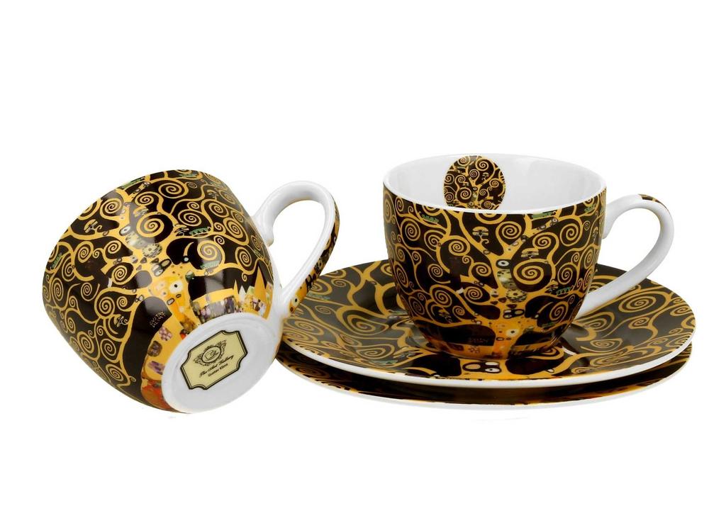 Zestaw 2 Filiżanek Espresso Klimt Tree