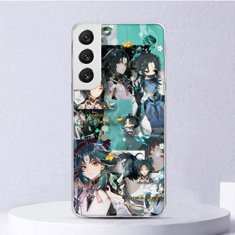Xiao Genshin Impact Weiche Hülle Für Samsung Galaxy M12 M21 M30S M31 M32 M51 M52 Handyhülle Note 8 9 10 + 20 Ultra J4 J6 Plus J8 C