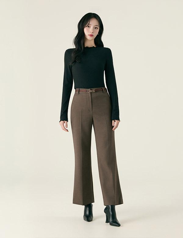 ROEM Brushed Bootcut Slacks_Rmtwf4Vr11