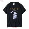 Μπλουζάκι George Michael Faith Merch Συναυλιακή Περιοδεία Vntg Σχέδιο Vintage Ελαστικό Τοπ Για Καθημερινή Χρήση Ευέλικτο Διαπνέον