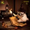 MOC Owl Doctor Magic Book with Lights Building Blocks Bricks Animal Models Boys Assembly Toys Kid DIY Home Desk Decor