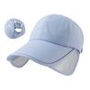 Wide Brim Retractable Sun Hat Quick Dry Sports Cap Casual Sunscreen Baseball Hat  Women/Men