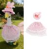 Beautiful Spring Themed Outfit For Pet Geese Combining Comfortable Fit And Stylish Look Seasonal Geese Party Attire